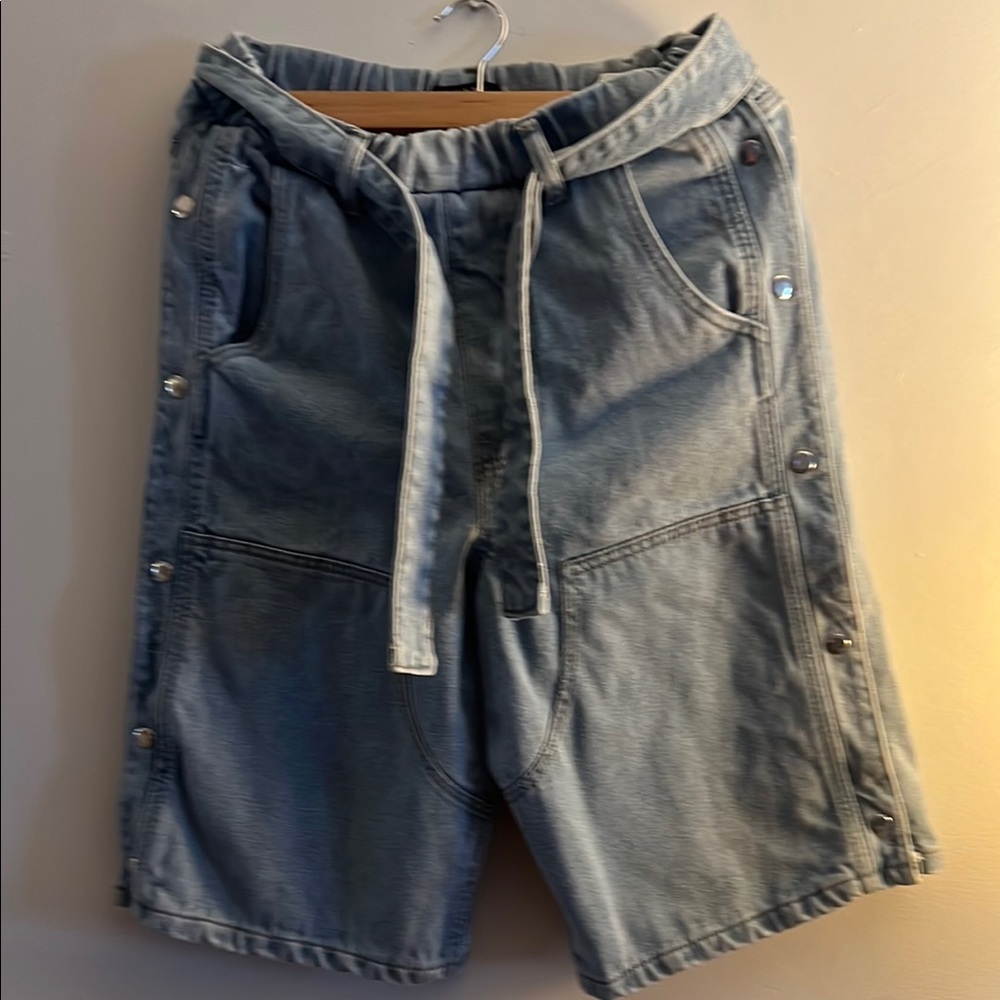Men's Blue Denim Shorts